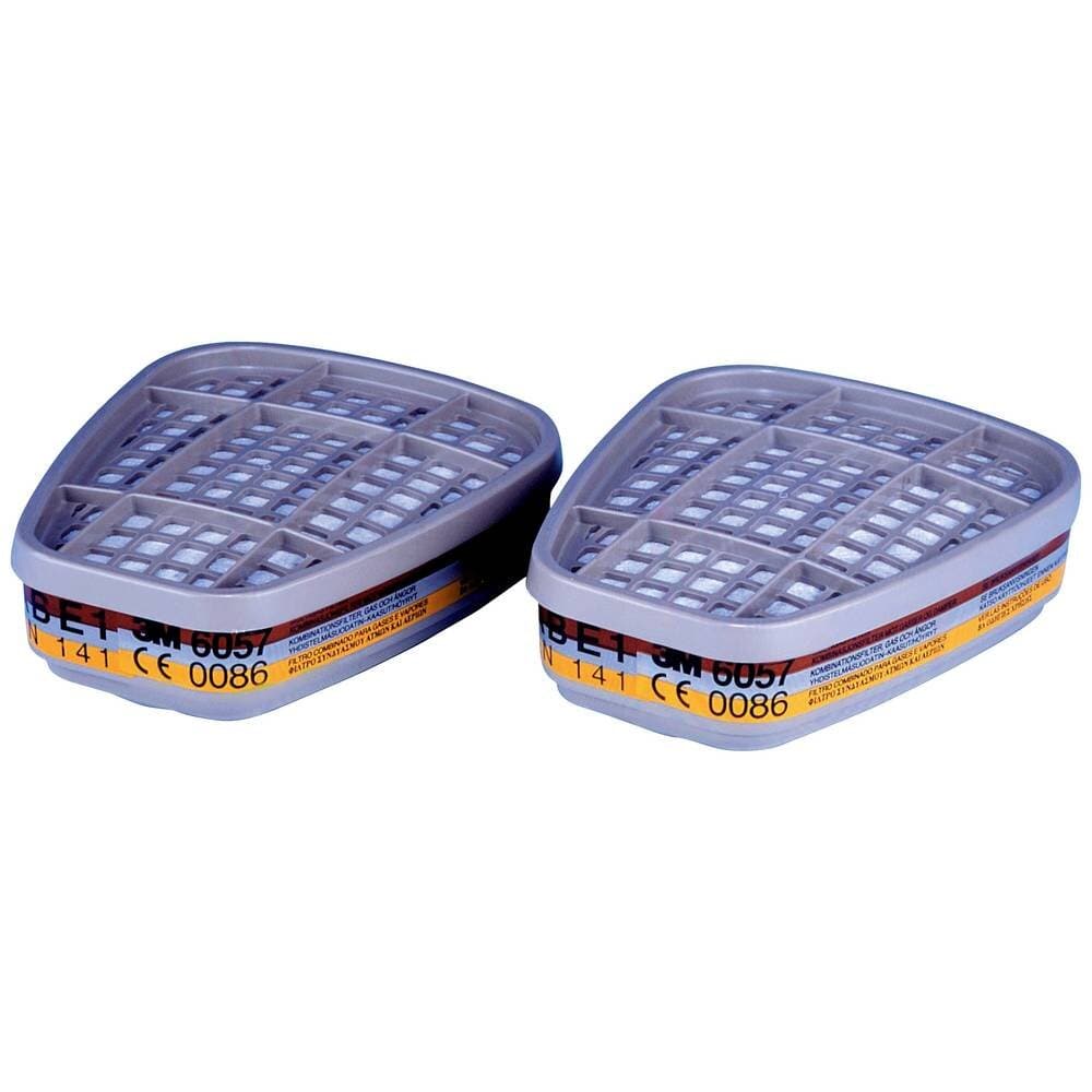 3M™ ABE1 Gas and Vapour Filters 6057 - 2 pack